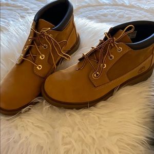 New timberlands never worn